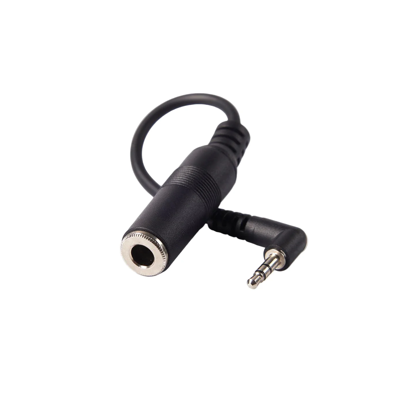 1/4" TRS Right-Angle 3.5mm TRS Adapter Cable - Image 2